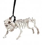 'SKELETON DOG WITH LEASH' 45 cm -