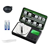 Tolesum 50g/0,001g Feinwaage,Hochpräzise Digitale Milligramm waage mit...