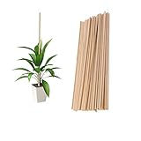 Plant Support Sticks, 50 Stück 40 cm Wiederverwendbare Bambuspflanzen...