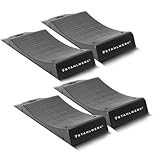 STAHLWERK Reifenschoner Standplatten GT-18 ST 4er Set mit 2,7 t Tragkraft...