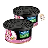 h2i Premium Duftdose | bubble gum | 2 Stück | Auto Lufterfrischer und...
