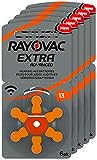 RAYOVAC Hörgeräte-Batterien 13 Extra Advanced 1,45V 310 mAh, 5X 6er...