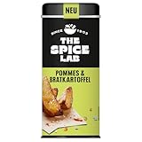 Pommes- und Bratkartoffel-Gewürzsalz 170 g The Spice Lab – knusprig...