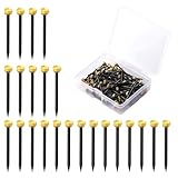 Dreamil Bildernägel 50 Stück Messing Bildaufhänger Set mit...