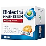 Biolectra Magnesium 400 mg Direct Sticks Orange, 60 Stück: Für eine...