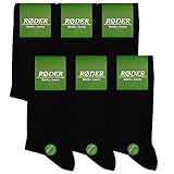 RØDER 6er Pack Bambus Socken • Super Soft • Optimales Fußklima •...