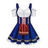 Generisch trachtenbody weiß Spitze langes Trachtenkleid Dirndl schwarz...