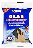 RAKSO Glas-Intensivreiniger - 1 Scheibenreiniger aus Edelstahlwolle,...