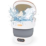 Tragbare Waschmaschine, 13 l, mit Schleudern – Miniwaschmaschine,...