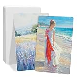 VOSSOT 50 Blatt Aquarellpapier, 300g 10x15cm Postkarten Blanko,...