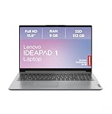 Lenovo IdeaPad 1 Laptop | 15,6' Full HD Display | AMD Ryzen 3 7320U | 8GB...