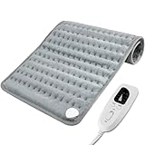 Jsdoin Heizkissen, Elektrisches Heizkissen mit Abschaltautomatik und 6...