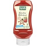 Kinderfreundlicher Bio-Ketchup ohne raffinierten Zucker von Byodo – 300...