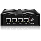 KingnovyPC Firewall Micro Appliance, 4 Port i226 2.5GbE LAN Fanless Mini PC...