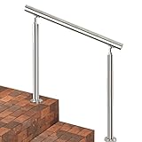 Verstellbare Edelstahl-Treppe für Außentreppen, bodenmontierter...