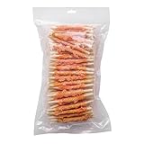 123... Hund dabei! - Hähnchenfilet Kaurolle 100 Stück - Kaustange mit...