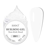 Eodci Fester Builder Gel für Nägel, Antihaft-Handskulpturen-Aufbaugel zum...