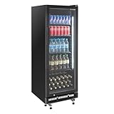 GastroHero Getränkekühlschrank GKS-230 I 230 L Getränkekühlschrank mit...