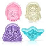 Ausstechformen Kinder, 4 Stück Cartoon Plätzchen Ausstecher, 3D...