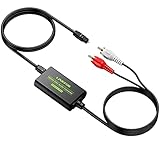 LiNKFOR DA Wandler 192KHz Optischer Toslink Koaxial auf Analog RCA L/R...