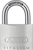 ABUS 54TI/40 54 Lock Tag Vorhängeschloss Vorhangschloss, silber