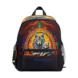 Niedlicher Kleinkind-Rucksack, Mini-Reisetasche, 4143-Wolf, für Babys,...