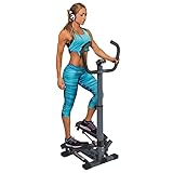 JOCCA Seitlicher Stepper mit Stützstangen, Heimtrainer für Gesäß Bauch...