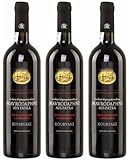 Kourtaki Mavrodaphne 3x 0,75l | Roter Dessertwein aus Patras | 15% Vol. | +...