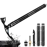 Japaknvies Spitzhacke 8 in 1 Multifunktional Kreuzhacke Gartenhacke mit...