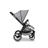 MOON SPORT stone/melange, Sportwagen-Buggy mit Liegefunktion, bis 22kg,...
