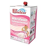 Pastaclean® Mikrofaser Waschmittel Antipilling, 500 Waschladungen,...