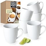 Moritz & Moritz BASIC Kaffeetassen Set 6-teilig – ca. 350ml aus...