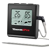 ThermoPro TP16 Fleischthermometer Grillthermometer digital...