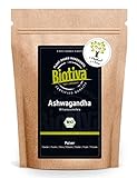 Biotiva Ashwagandha Bio Pulver 500g - Ashwagandawurzel-Pulver - Schlafbeere...