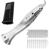 Hakenmesser Set Mit Trapezklinge, Teppichmesser Hakenklinge, Cuttermesser...
