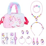 Apricitie Einhorn Handtasche Geschenk, Einhorn Handtasche Schmuck Set...