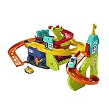 Fisher-Price HBD77 - Little People Sitz & Steh Hochhausrennbahn –...