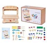 Sucritude Kinder Werkzeugset Für Junge | Kinder Werkzeugkoffer Mit Muttern...