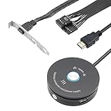 XTVTX Desktop Computer Netzschalter,PC Power Button,PC-Einschaltknopf...