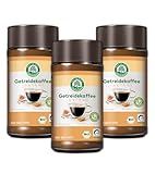 LEBENSBAUM 3 x Bio Getreidekaffee, löslicher Bio Kaffee mit fein-malzigem...