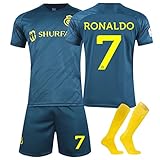 Umiquansome Trikot für Kinder 22/23 Al NASSR FC No.7 Fußball Trikot...