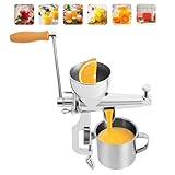 Kaltentsafter | Edelstahl Handbetriebene Obstpresse | Kaltentsafter Für...