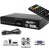 Hd-line 20500 Digitaler Satelliten HD Receiver (DVB-S/DVB-S2, HDMI, AV, 2X...