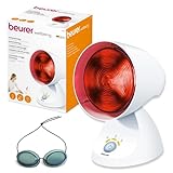 Beurer IL 35 Infrarotlampe, wohltuendes und wärmendes Infrarotlicht mit...