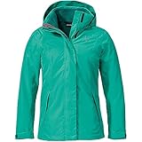 Schöffel Damen 3in1 Jacket Partinello Doppeljacke, Spectra Green, 42 EU