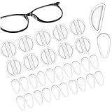 oruola 20 Paare Brillen Silikon Pads,Brille Nasenpads...