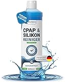CPAP-Reiniger 500ml Konzentrat Silikonreiniger I CPAP Maskenreiniger...