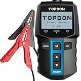 TOPDON Autobatterie Tester BT100-A, BatterieTester KFZ 12V mit 100-2000 CCA...