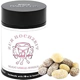 Hallingers Zur Hochzeit - Nougat-schokolierte Vanille-Mandeln handgemacht -...