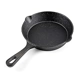 Feuerpfanne aus Gusseisen mit Stiel Ø16cm, geeignet für alle Herdarten,...